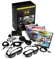 The Ultimate 3-D Collection (Haunted Castle / Alien Adventure / Encounter in the Third Dimension) (Large Format) (Includes H3D Viewing System)