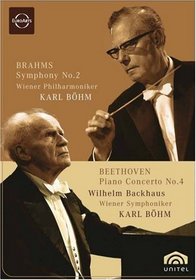 Wilhelm Backhaus/Karl Bohm: Beethoven - Piano Concerto No.4/Brahms - Symphony No. 2