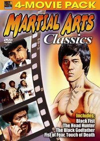 Martial Arts Classics 4-Movie Pack -  Black Fist, Head Hunter, Black Godfather, Fist of Fear, Touch of Death