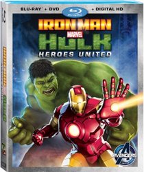 Iron Man and Hulk: Heroes United (Blu-ray + DVD + Digital Copy)