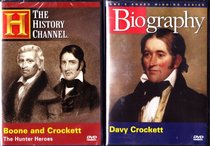 Davy Crockett Biography , Boone And Crockett The Hunter Heroes : The History Channel 2 Pack