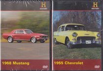1968 Mustang , 1955 Chevrolet : The History Channel Cool Cars 2 Pack Collection