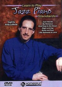 DVD-Learn To Play Jazz Piano Standards