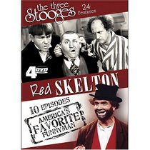 The Three Stooges and The Red Skelton Show 4-DVD Set