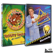 Bill Nye the Science Guy: Safety Smart Science - Electricity/Timon and Pumbaa: Wild About Safety 2-Pack