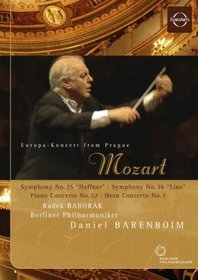 Europa-Konzert From Prague: Mozart - Baborak/Berliner Philharmoniker/Barenboim