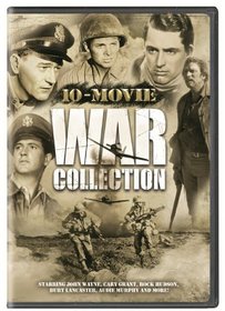 War, 10-Movie Collection: The Eagle and The Hawk / The Last Outpost / Bengal Brigad / Jet Pilot / Ulzana's Raid / To Hell and Back / In Enemy Country / Raid on Rommel / Battle Hymn / Wake Island