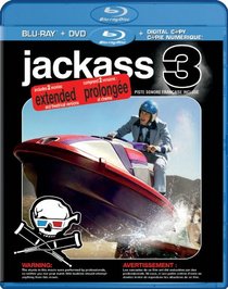 Jackass 3 2 Disc Blu Ray w/ 3D + Digital Copy [Blu-ray] [Blu-ray] (2011)