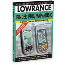 DVD LOWRANCE IFINDER PHD / MAP/MUSIC