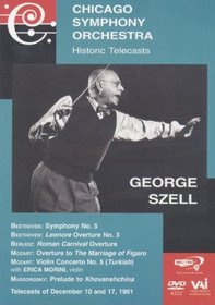 Chicago Symphony Orchestra - Historic Telecasts with George Szell (Mussorgsky / Beethoven / Berlioz / Mozart)