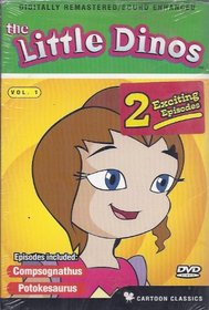 The Little Dinos Vol 1 silm case Cartoon DVD