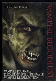 Vampire Bloodlust 3-Film Box Set