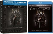 Game of Thrones: The Complete First Season (Walmart Exclusive Edition with Bonus Disc "Houses of the Seven Kingdoms")