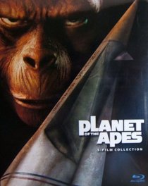 Planet of the Apes: 5-Film Collection [Blu-ray] (Standard, Non-Oversized Blu-ray Packaging w/Slipcover Case) - Planet of the Apes, Beneath the Planet of the Apes, Escape from the Planet of the Apes, Conquest of the Planet of the Apes, Battle for the Plane