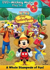 Mickey Mouse Clubhouse: Mickey's Numbers Roundup - DVD with Mickey Mote