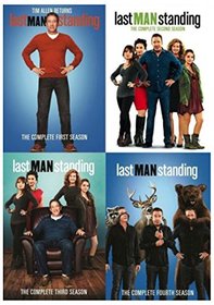 LAST MAN STANDING: Tim Allen TV Series Complete Seasons 1-4 1 2 3 4 Box DVDS Set