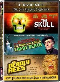 The Cult Horror Colection - 3DVD SET! - The Skull, The Man Who Could Cheat Death, & The Deadly Bees