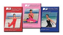 Exercise DVDs by Mirabai Holland Moving Free Longevity Solution Level 1 DVD, Cardio Dance, Strength and Flexibility For Beginners, Baby Boomers, 50 plus, ... for Weight Loss, and Total Body Conditioning