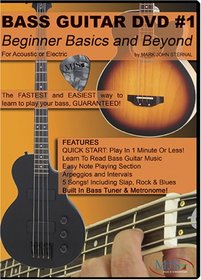 Bass Guitar DVD #1: Beginner Bassics and Beyond