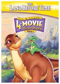 The Land Before Time - 4 Movie Dino Pack (Volume 1)