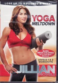 Jillian Michaels Yoga Meltdown Levels 1 and 2 Workouts - Lose Up to 5 Pounds a Week