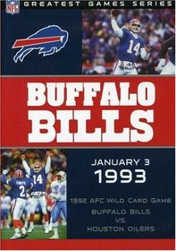 NFL Game Archives: Buffalo Bills vs. Houston Oilers 1993 AFC Playoffs