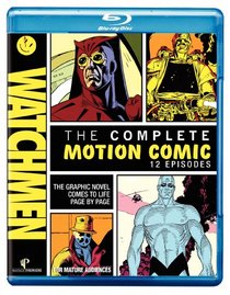 Warner Home Video Mc-watchmen-motion Comics [blu-ray/movie Cash]