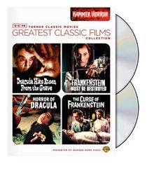 TCM Greatest Classic Film Collection: Hammer Horror (Horror of Dracula / Dracula Has Risen from the Grave / The Curse of Frankenstein / Frankenstein Must Be Destroyed)