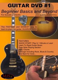 GUITAR DVD #1 Beginner Basics and Beyond