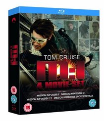 Mission Impossible: Quadrilogy (1-2-3-4 Box Set) [Blu-ray] (Region Free)