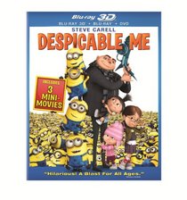Despicable Me (Blu-ray 3D + Blu-ray + DVD)