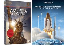 History Collection - When We Left Earth (Limited Edition Steelbook) & America The Story Of Us (3-Disc Collection) 7-DVD Bundle