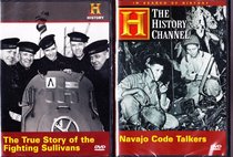 The True Story of the Fighting Sullivans , Navajo Code Talkers : The History Channel WWII 2 Pack Collection
