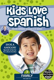Kids Love Spanish: Volume 3 - Family