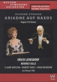 Strauss - Ariadne auf Naxos / Beverly Sills, Claire Watson, Robert Nagy, John Reardon, Erich Leinsdorf, Boston Symphony Orchestra