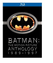 Batman: The Motion Picture Anthology 1989-1997 (Batman / Batman Returns / Batman Forever / Batman & Robin) [Blu-ray]