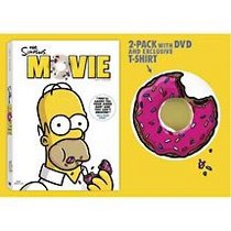 The Simpsons Movie (Widescreen) (Limited Edition DVD + "Simpsons Movie" T-Shirt Gift Set)