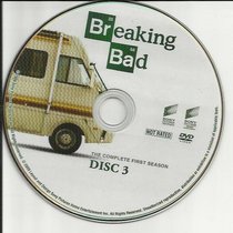 Breaking Bad Season 1 Disc 3 Replacement Disc!