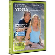 Rodney Yee's AM/PM Yoga For Beginners DVD