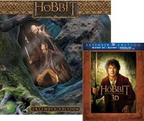 The Hobbit: An Unexpected Journey Extended Edition with Limited Edition Amazon Exclusive Bilbo/Gollum Statue (Blu-ray 3D + Blu-ray + UltraViolet)