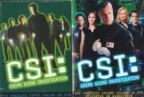 CSI: Crime Scene Investigation - The Complete First & Second Seasons (DVD) - Starring William Peterson (DVD - 2011)