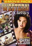 Western Classics 4-Movie Pack - China 9, Liberty 37, Gone with the West, Outlaw, Arizona Stagecoach