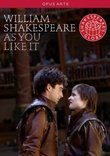 William Shakespeare: As You Like It (Recorded live at Shakespeare's Globe Theatre)