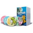 Korean for Kids - Learning Korean for Children DVD Set (5 DVDs), Korean flash cards (100 cards) and a poster