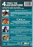 4 Movie Marathon: Ancient Adventure Collection (Robin Hood / The Quest / The Musketeer / Dragonheart)