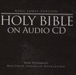 Holy Bible On Audio CD