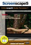 ScreenscapeS: Snake Terrarium I (Video Screensaver for your TV!)