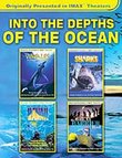 Into the Depths of the Ocean - Great Barrier, Sharks, Hawaii, Whales (Large Format 4-Pack)