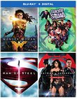 DC 4-Film Bundle: Wonder Woman/Suicide Squad: Extended Cut/Batman v Superman: Dawn of Justice Ultimate Edition/Man of Steel [Blu-ray]
