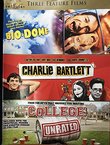 3 - Feature Film Set - Bio-Dome / Charlie Bartlett / College unrated DVD